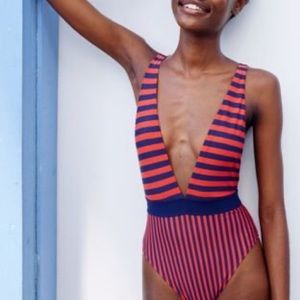 Aerie Super Plunge One Piece Large